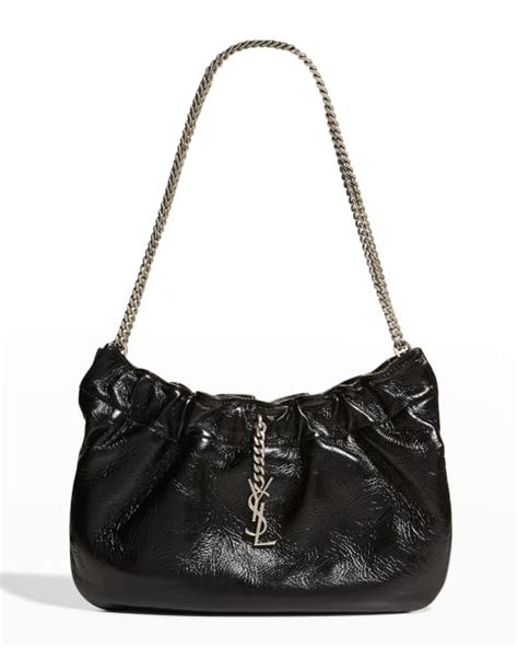 saint laurent pac pac ysl ruched hobo bag|Saint Laurent Pac Pac YSL Ruched Hobo Bag .